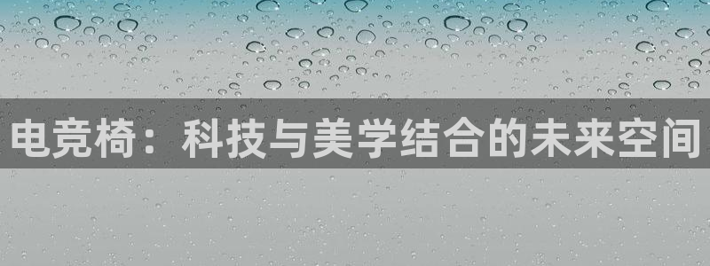 雷火电竞平台入口：电竞椅：科技与美学结合的未来空间